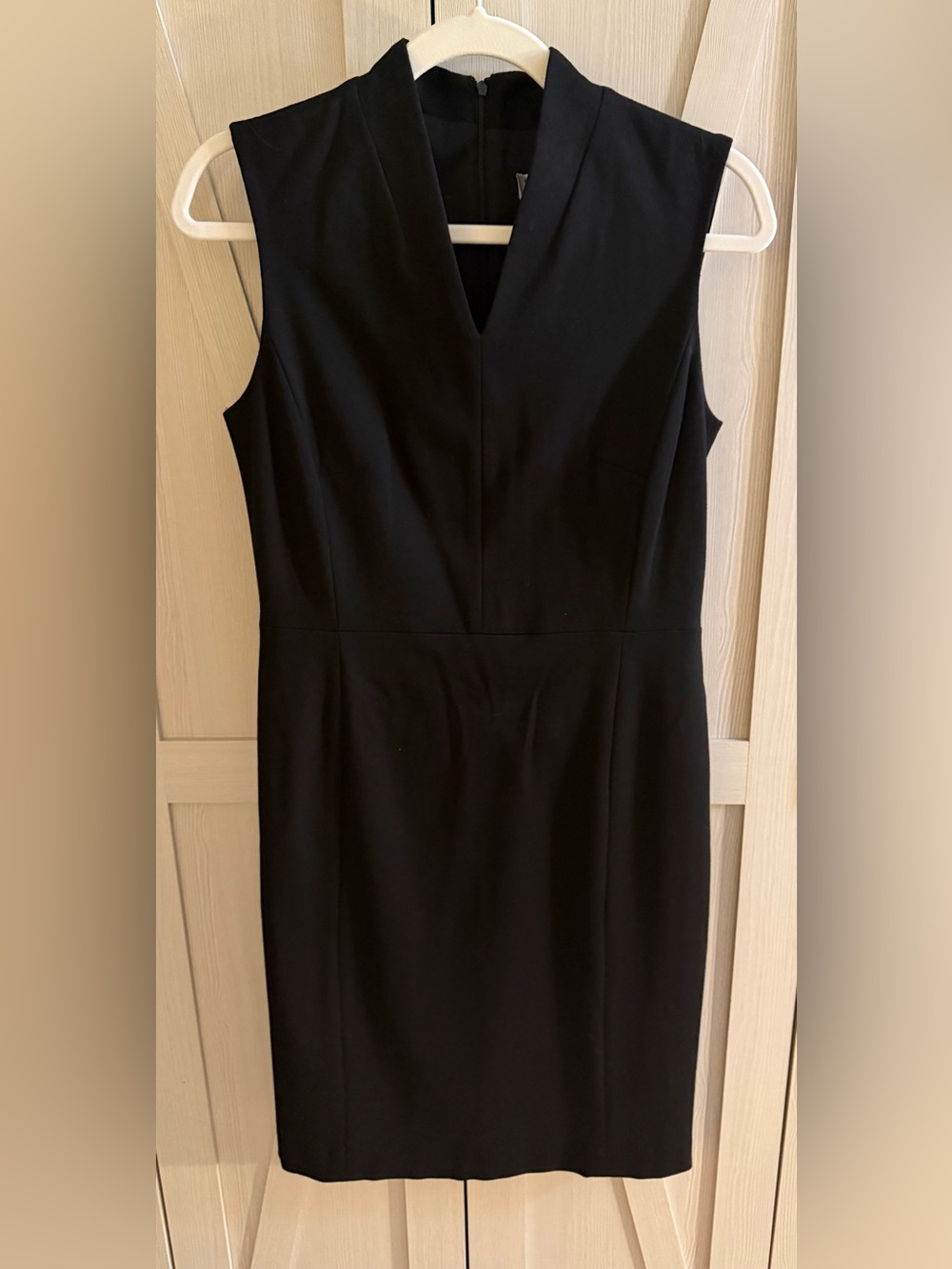 Kasper V-Neck Sheath Dress